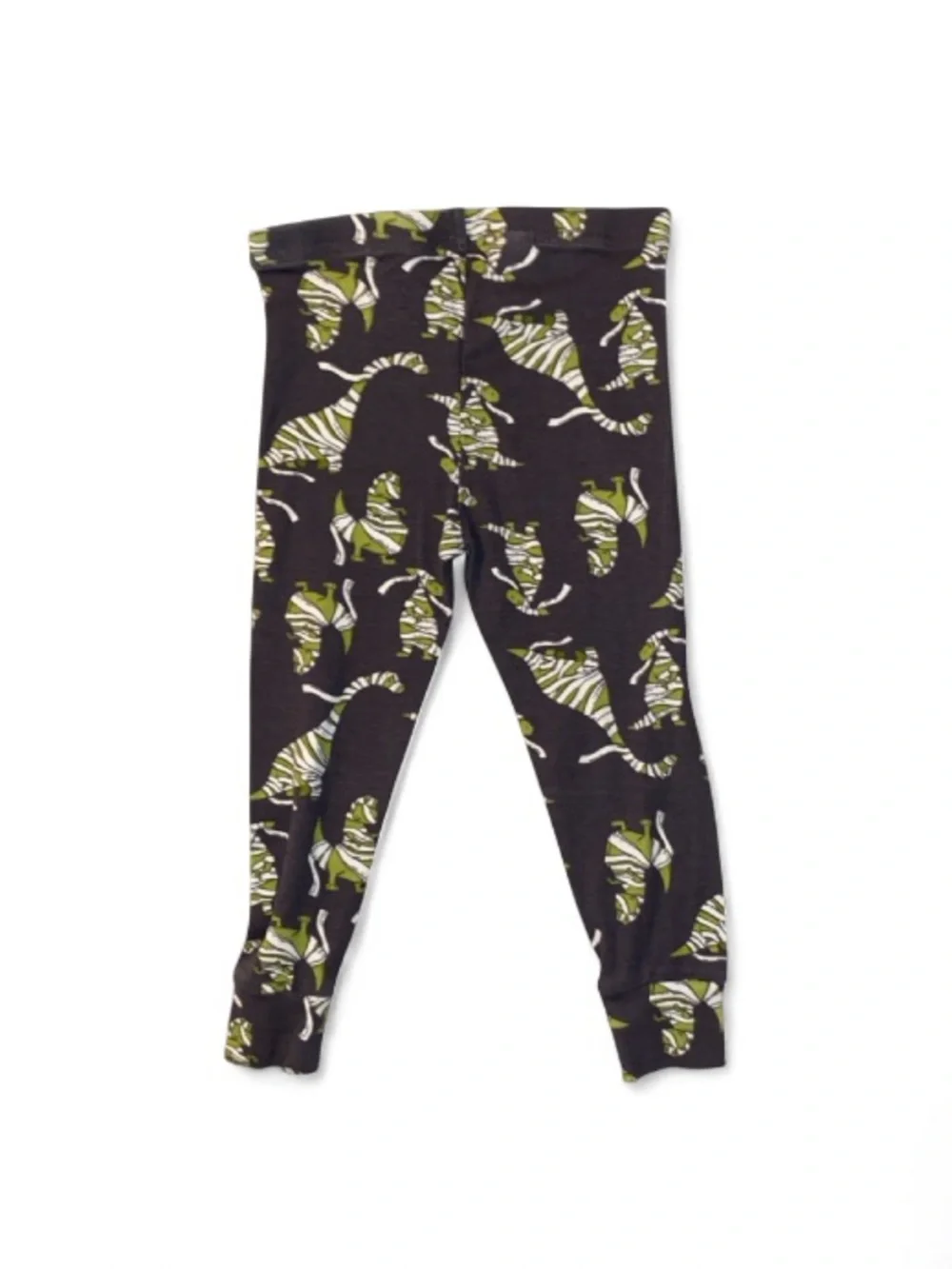 Tommy Bahama Black and Green Dinosaur Print Kids Pajama Set